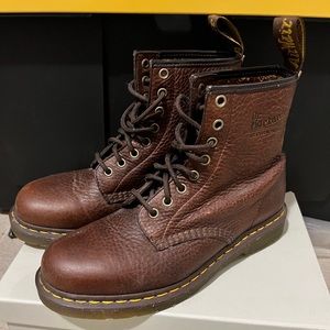 Dr. Martens Brown Leather 8-eyes Boots size UK 7